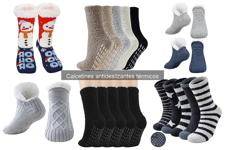 Comparativa de Calcetines Antideslizantes Térmicos