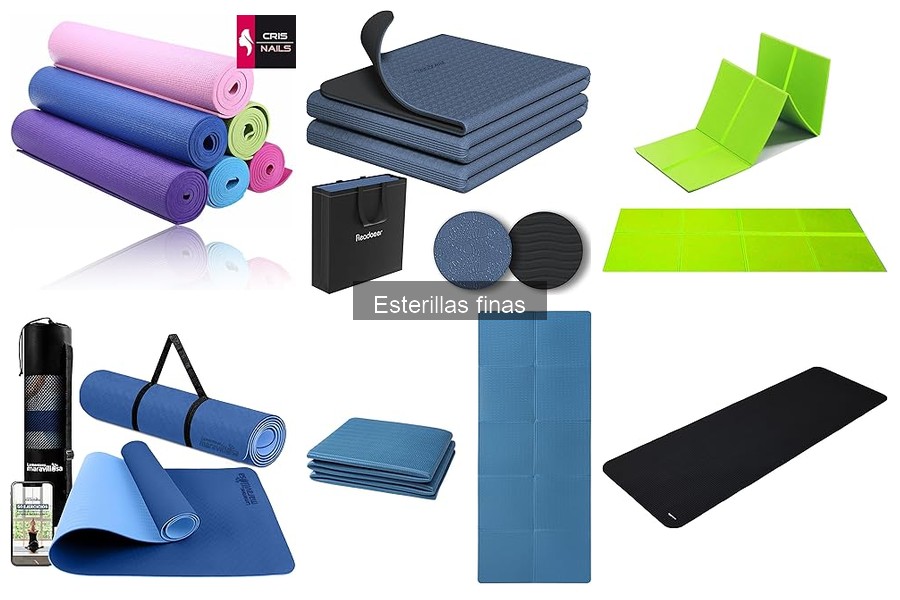 Comparativa de Esterillas Finas para Yoga: Mejores Marcas