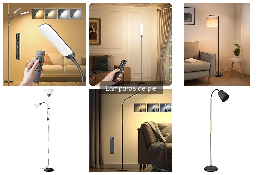 Comparativa de Lámparas de Pie LED vs Halógenas para Yoga