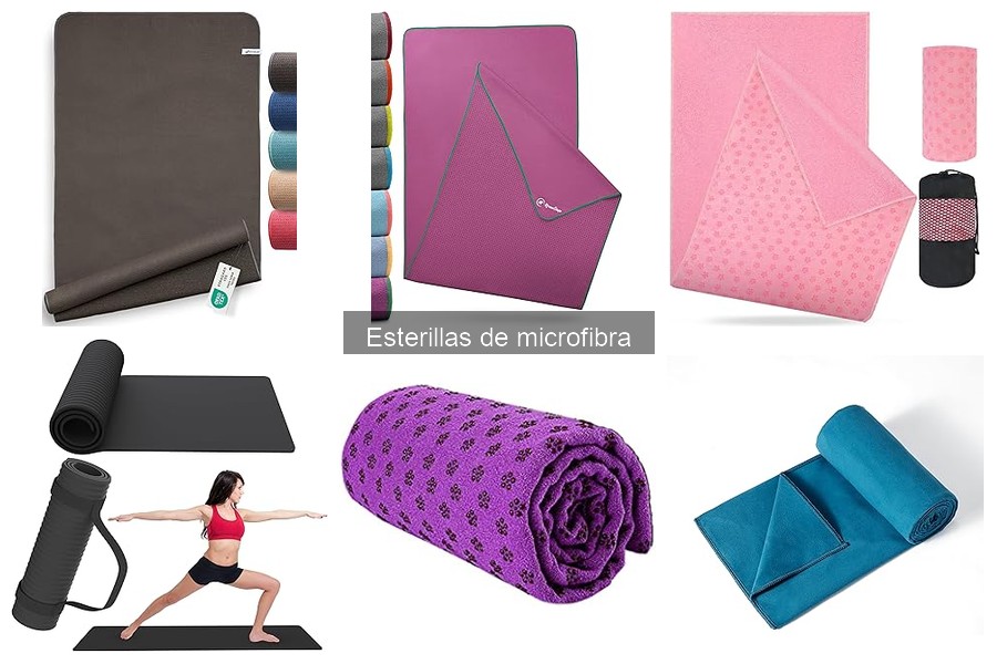 Comparativa de las mejores esterillas de microfibra para yoga
