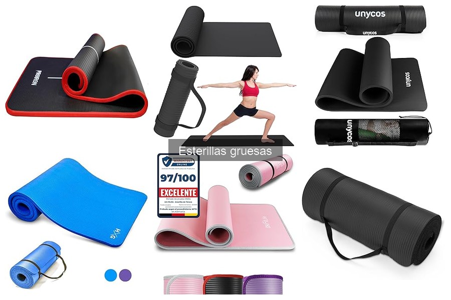 Comparativa de las mejores esterillas gruesas para yoga