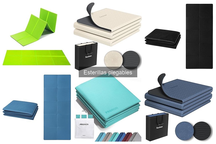 Comparativa de las mejores esterillas plegables para yoga