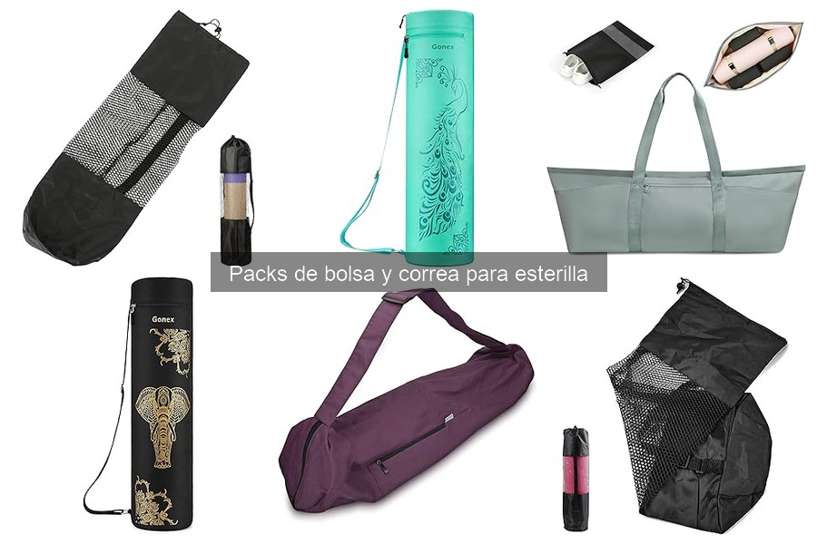 Comparativa de los Mejores Packs de Bolsa y Correa para Esterilla