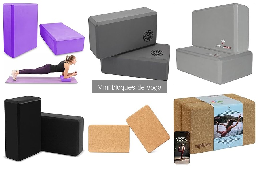 Comparativa de precios de mini bloques de yoga en tiendas