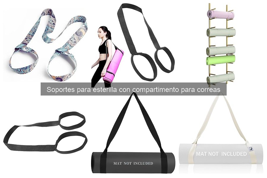Comparativa de Soportes para Esterilla con Compartimento