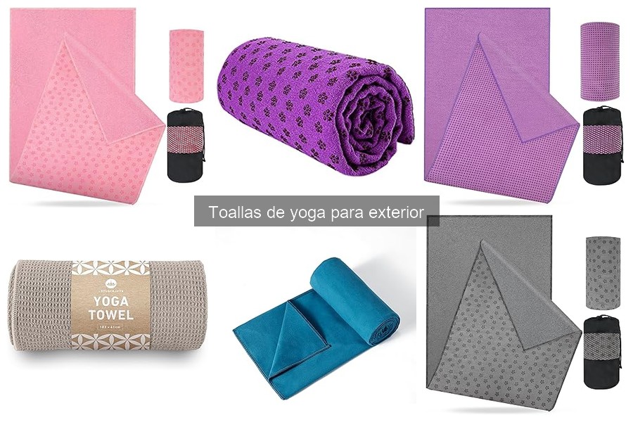 Comparativa de toallas de yoga para exterior: las mejores marcas