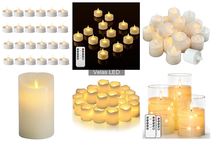 Comparativa de Velas LED: Precios y Modelos Recomendados
