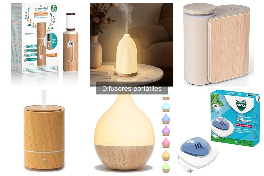 Comparativa: Difusores Portátiles vs. Difusores de Pared