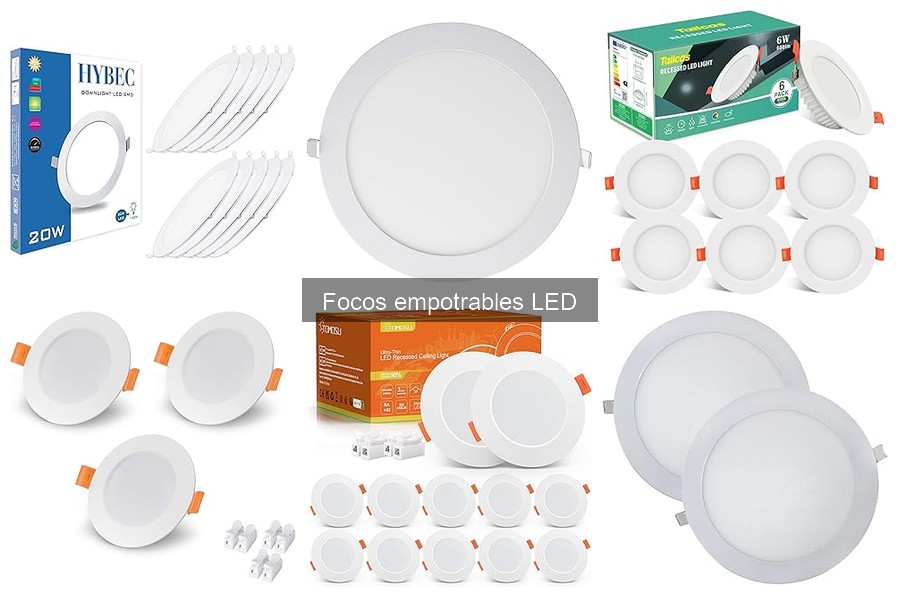 Comparativa: Focos Empotrables LED vs Halógenos