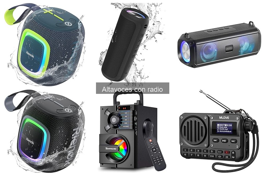 Conoce los Tipos de Altavoces con Radio para Todos los Gustos