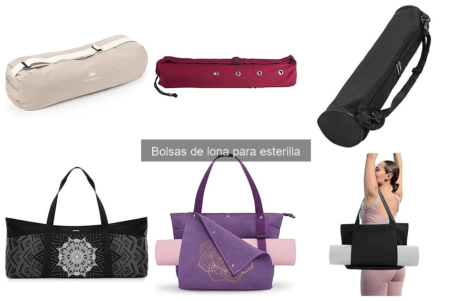 Cuidados y Mantenimiento de Bolsas de Lona para Esterilla