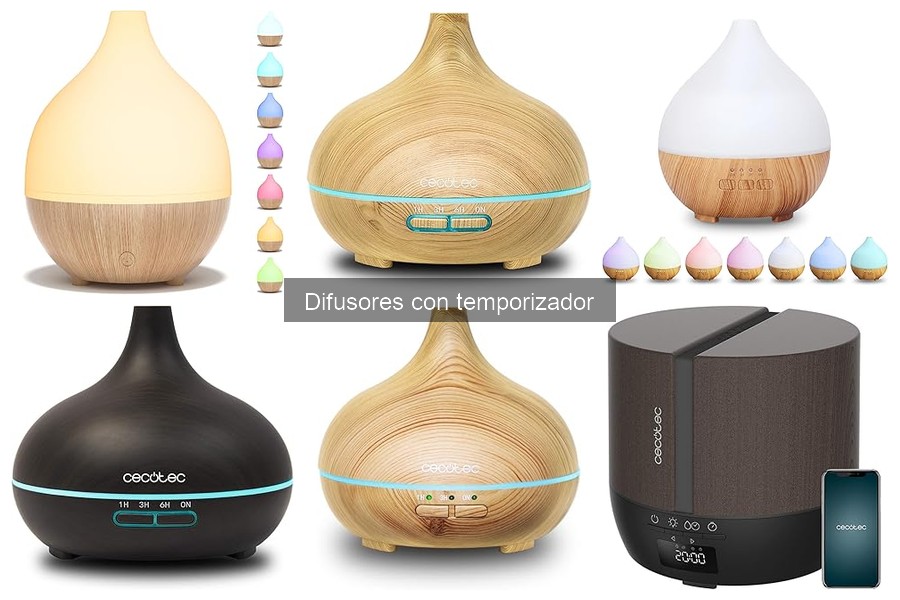 Descuentos imperdibles en difusores con temporizador