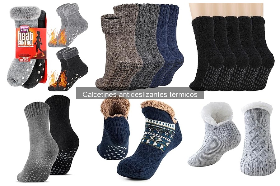 Dónde comprar calcetines antideslizantes térmicos a buen precio