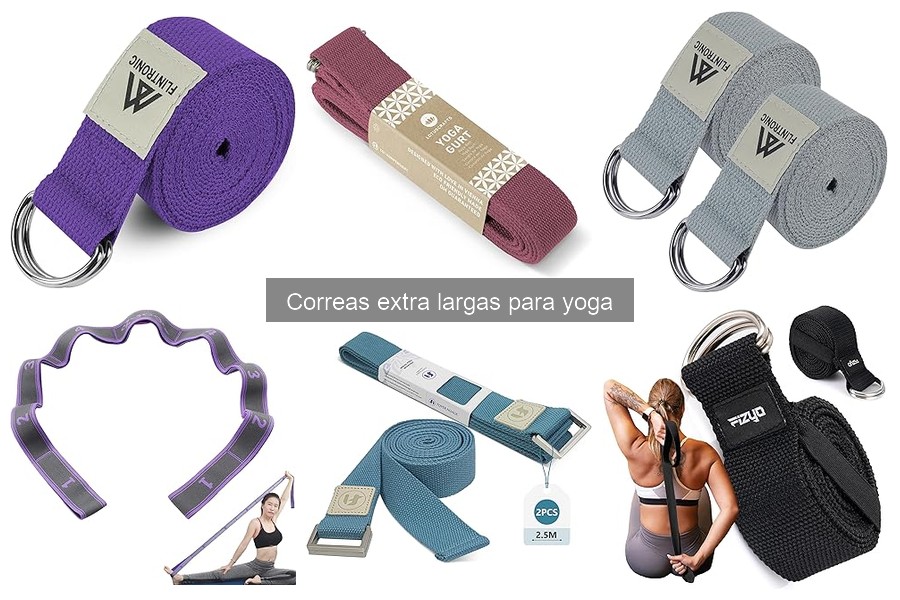 Dónde comprar correas extra largas para yoga y sus precios