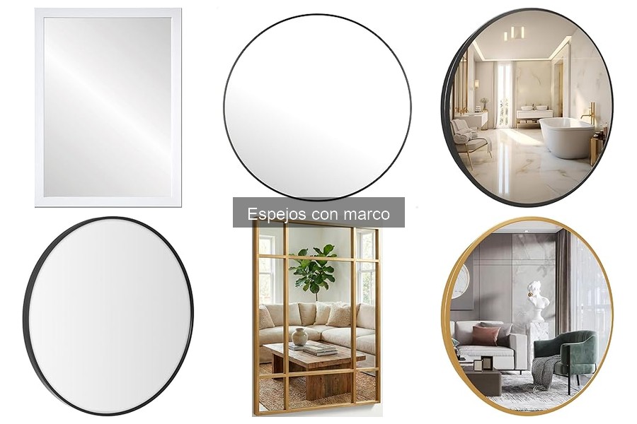 Dónde comprar espejos con marco económicos para yoga