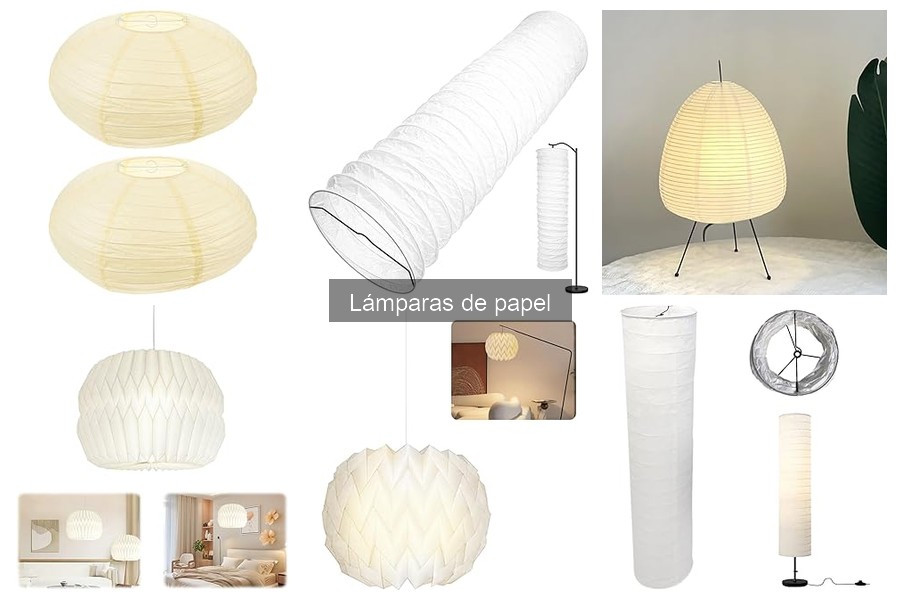 Dónde comprar lámparas de papel y comparar precios