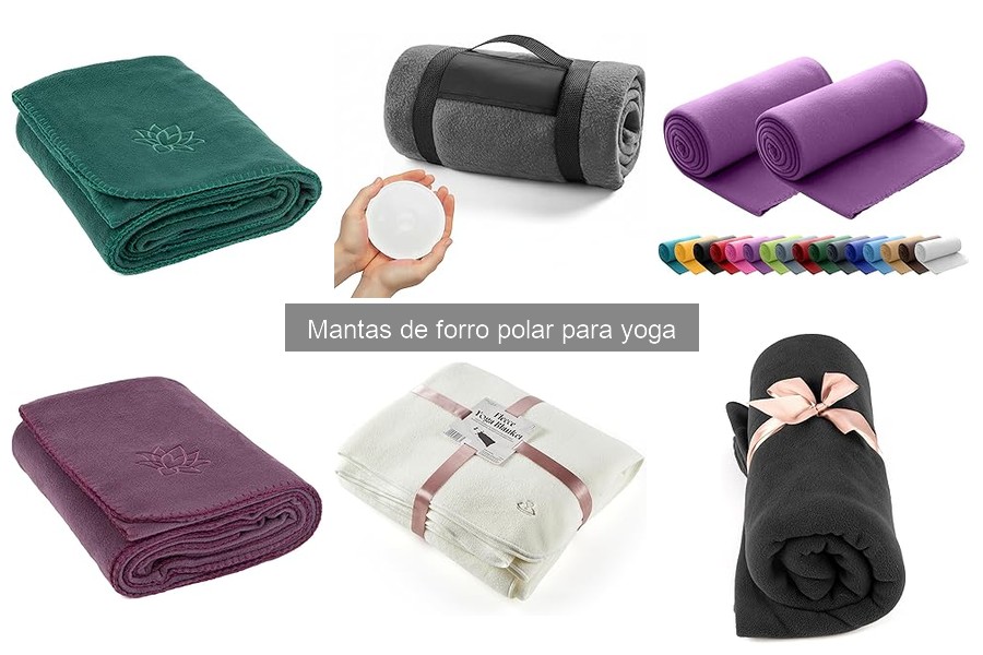 Dónde comprar mantas de forro polar para yoga con descuentos