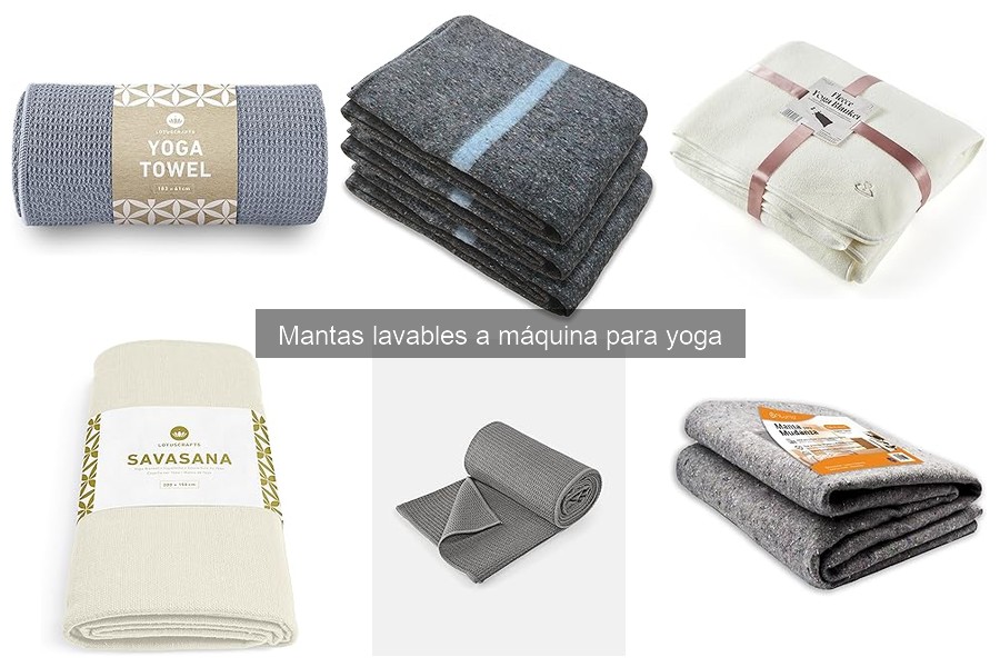 Dónde comprar mantas lavables a máquina para yoga