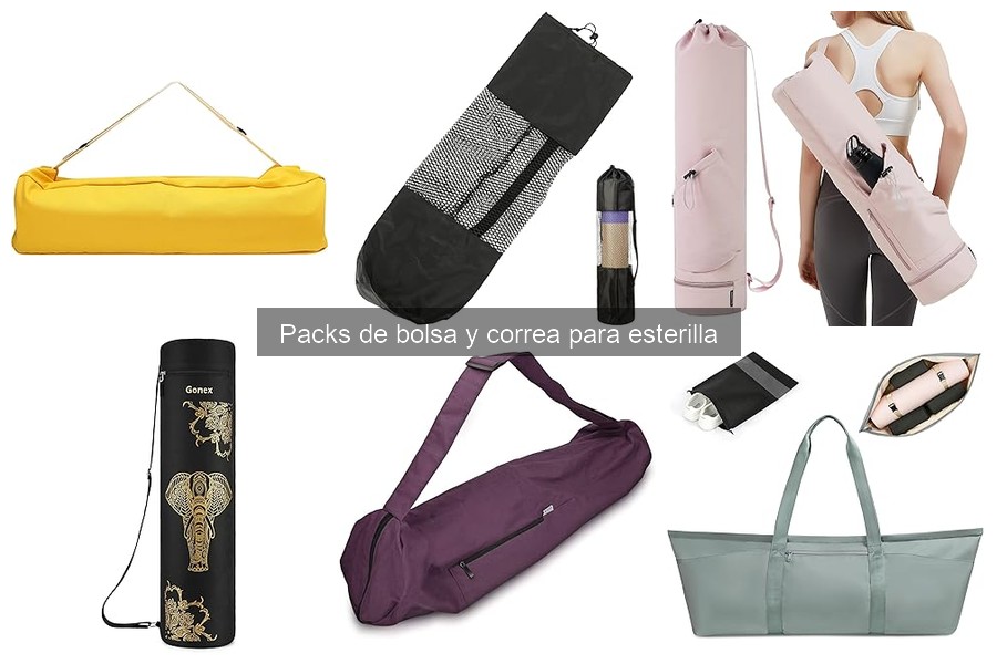 Dónde comprar packs de bolsa y correa para esterilla al mejor precio