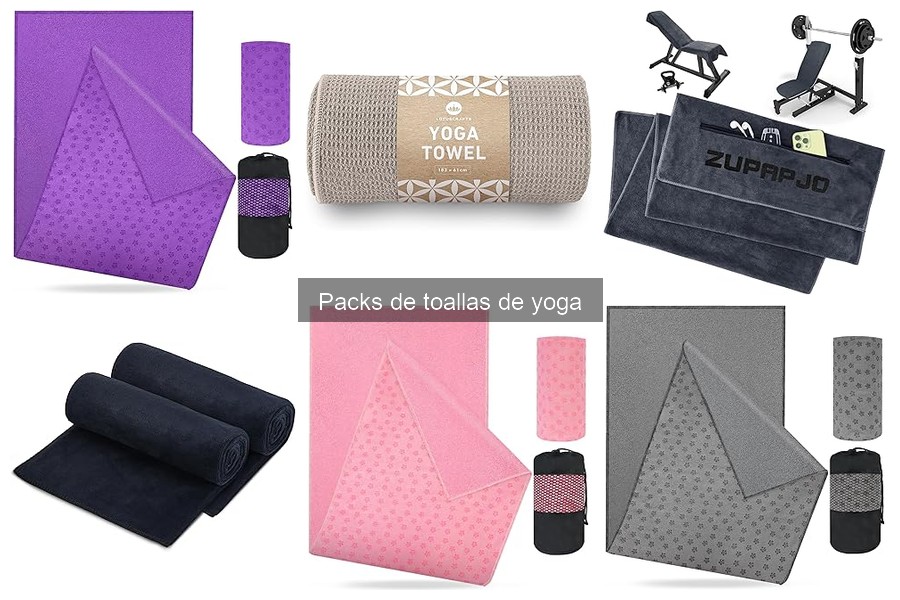 Dónde comprar packs de toallas de yoga: Mejores opciones