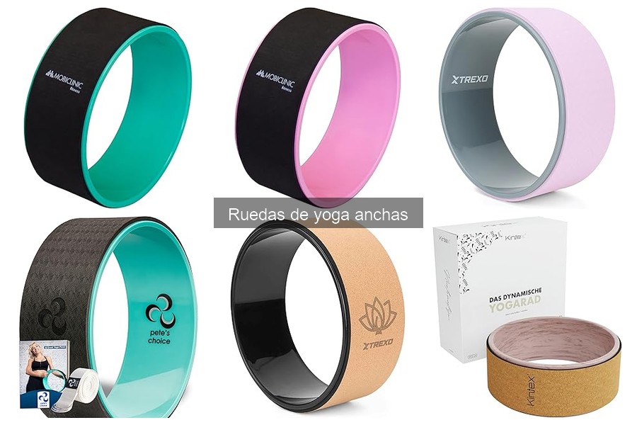 Dónde comprar ruedas de yoga anchas y sus precios