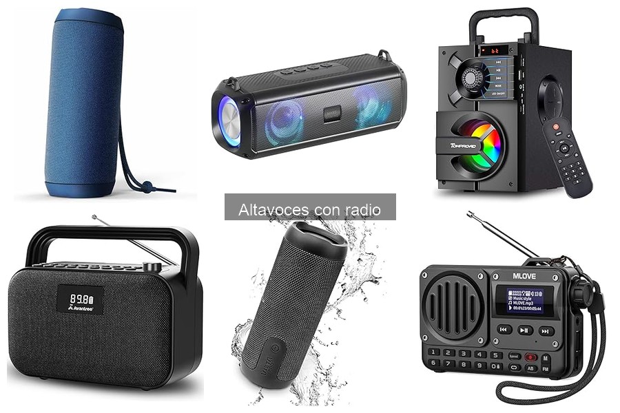 Dónde comprar un altavoz con radio: mejores opciones en línea