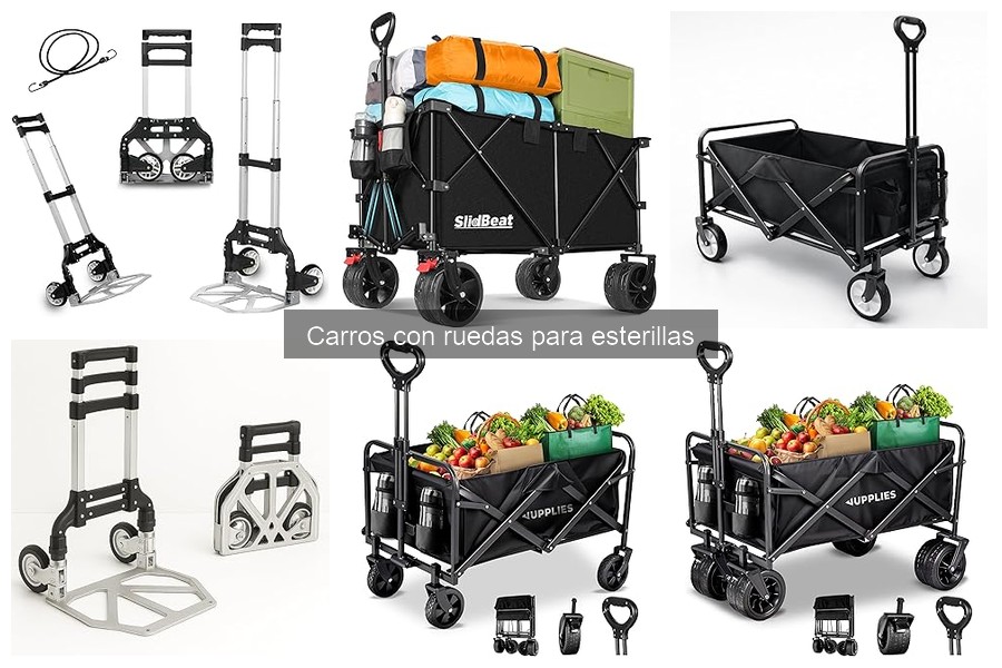 Dónde comprar un carro con ruedas para esterillas fácilmente