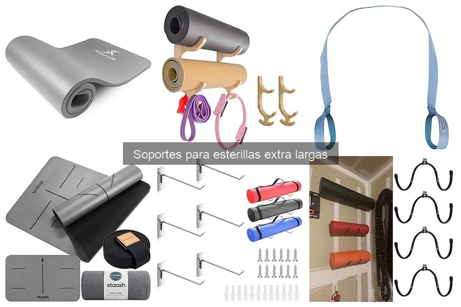 Errores comunes al elegir soportes para esterillas extra largas