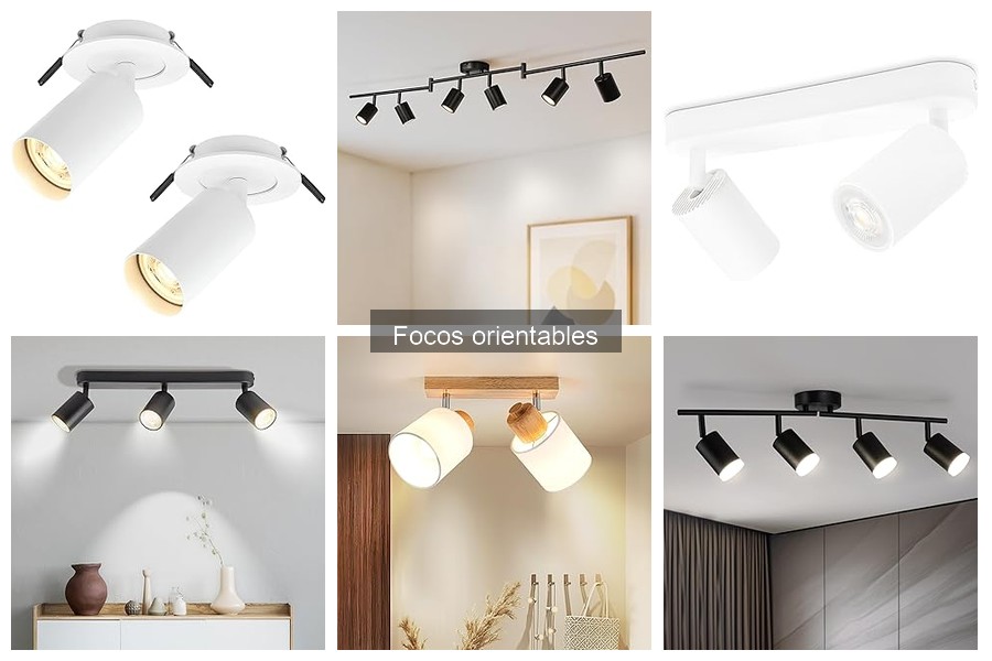 Errores comunes al usar focos orientables en casa
