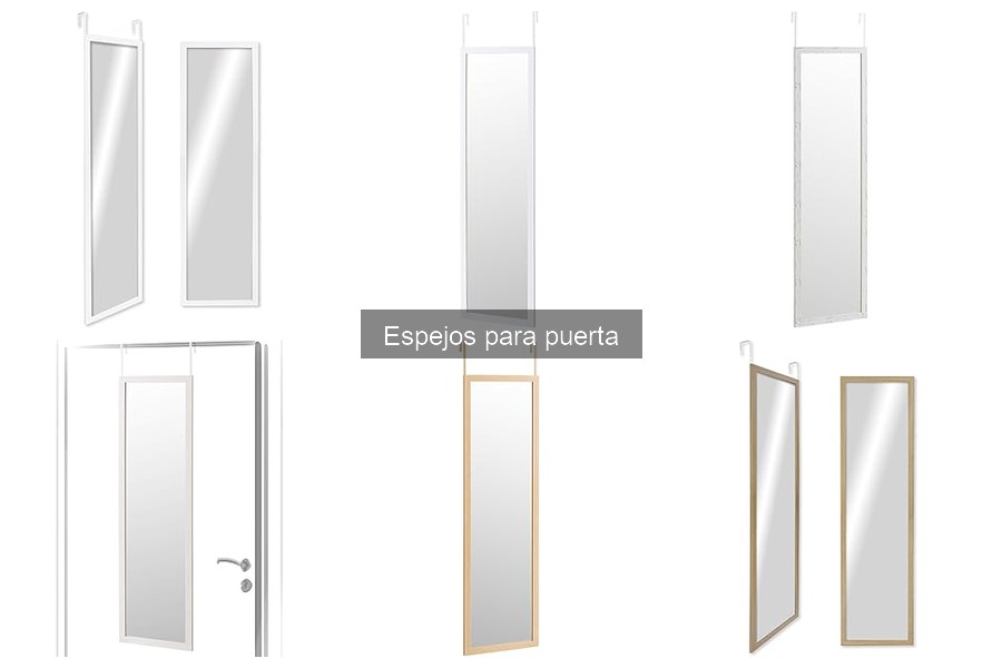Espejos para puerta con almacenamiento: funcionalidad y estilo