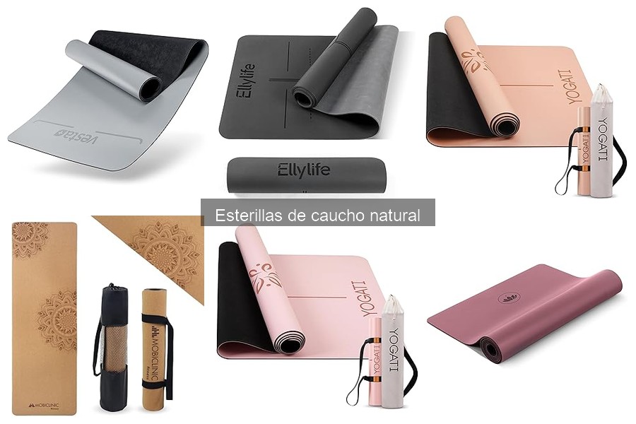 Esterillas de Caucho Natural para Yoga en Casa: Comodidad y Espacio