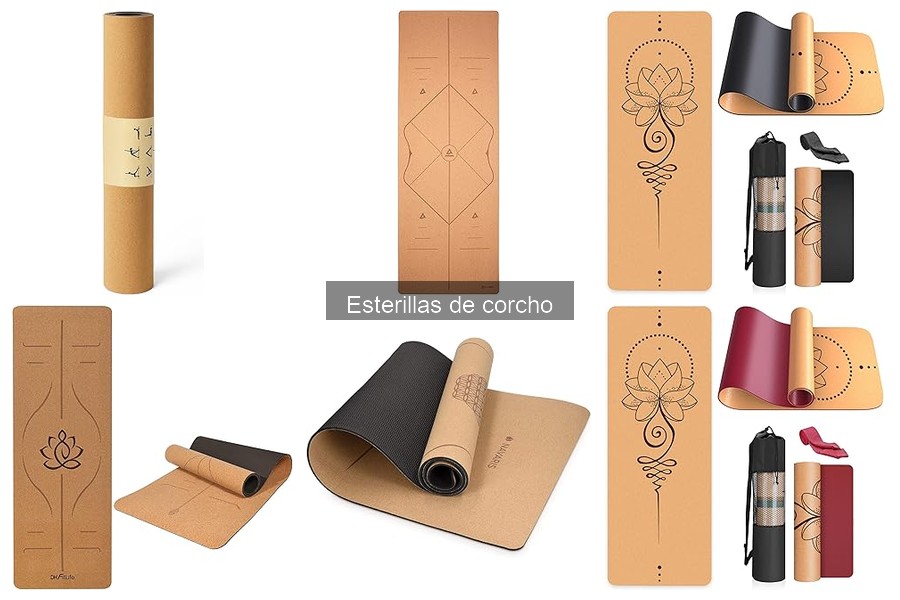 Esterillas de corcho para principiantes en yoga