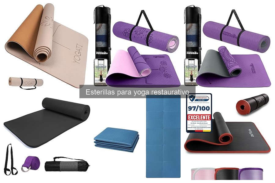Esterillas para yoga restaurativo: materiales y su impacto