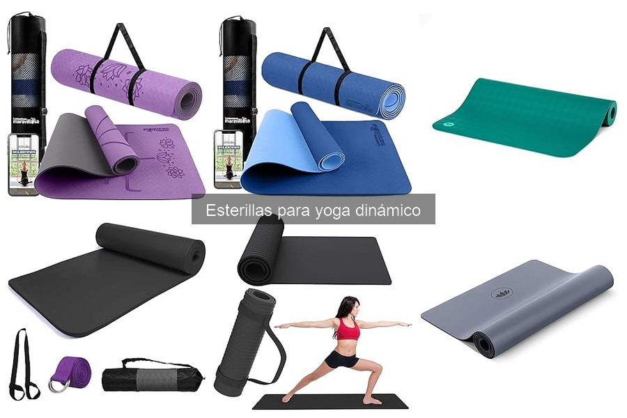 Estilos de yoga que aprovechan las esterillas dinámicas