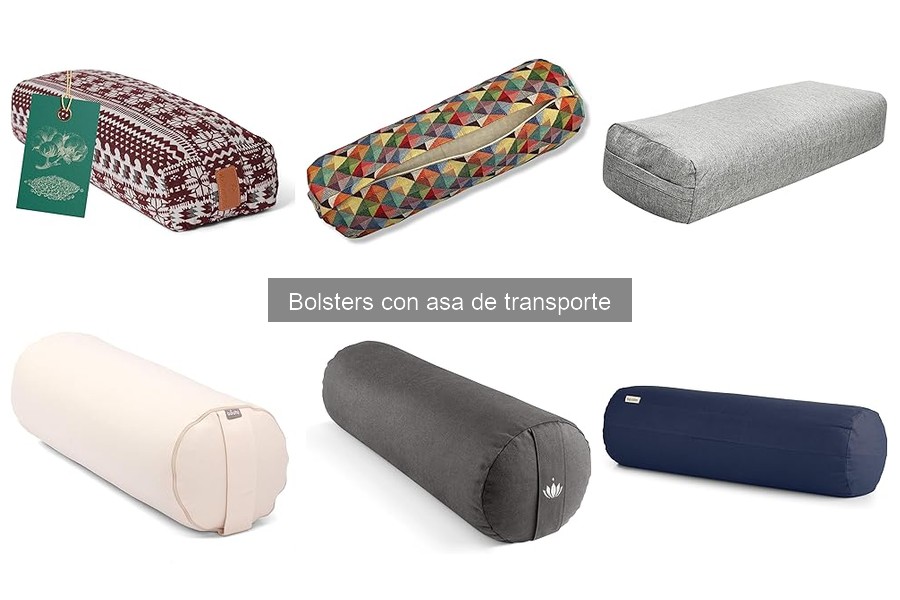 Estilos de yoga que se benefician de bolsters con asa
