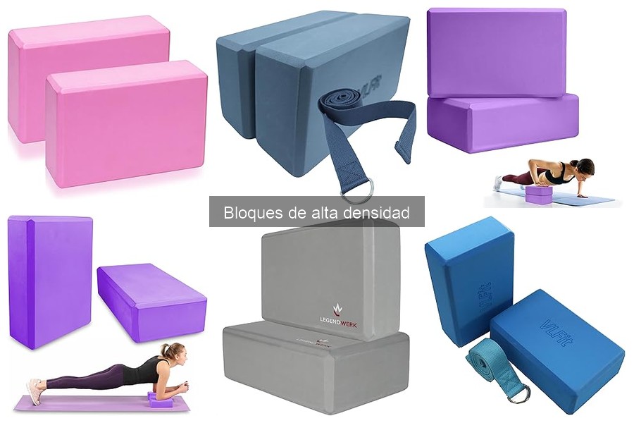 Guía de compra de bloques de alta densidad para yoga