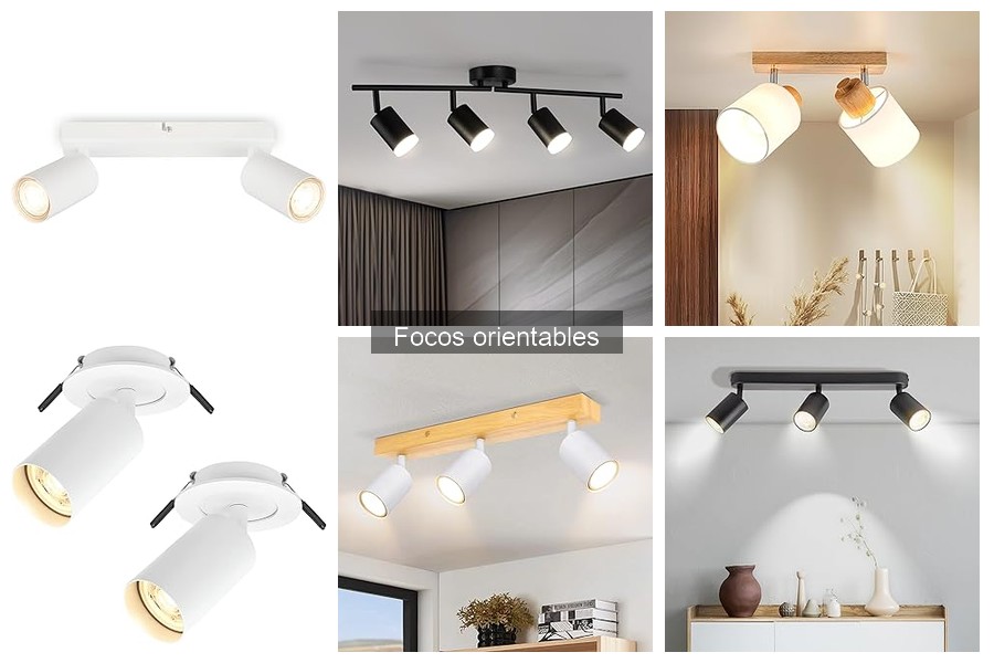 Guía de compra de focos orientables para tu hogar
