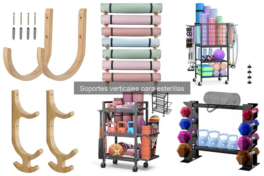 Guía de compra de soportes verticales para esterillas de yoga
