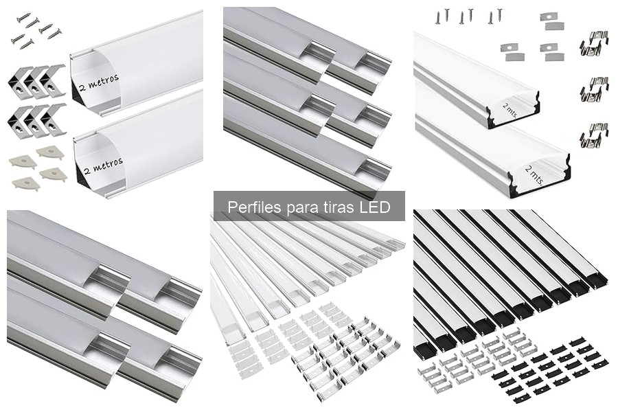 Guía de Instalación de Perfiles para Tiras LED en Casa