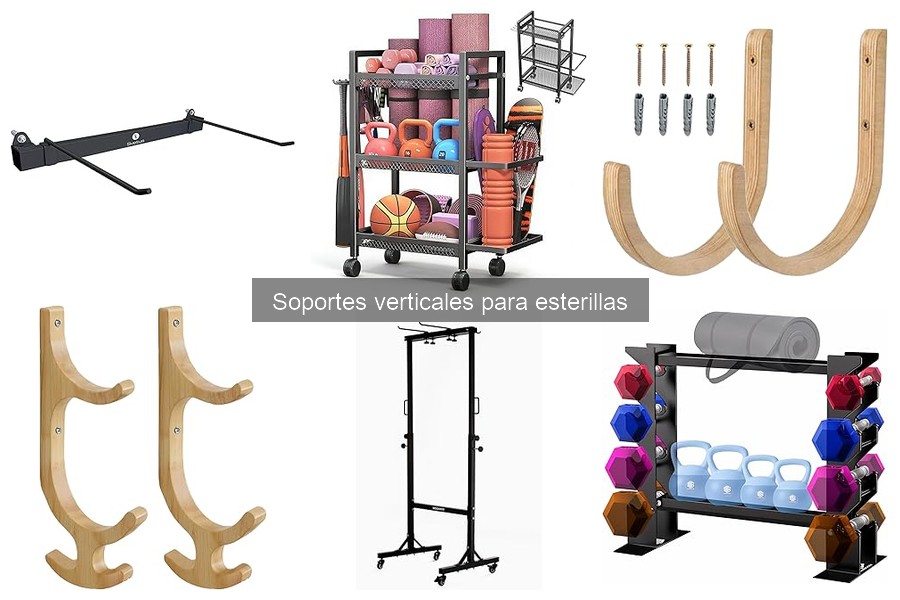 Guía de Soportes Verticales para Esterillas de Yoga