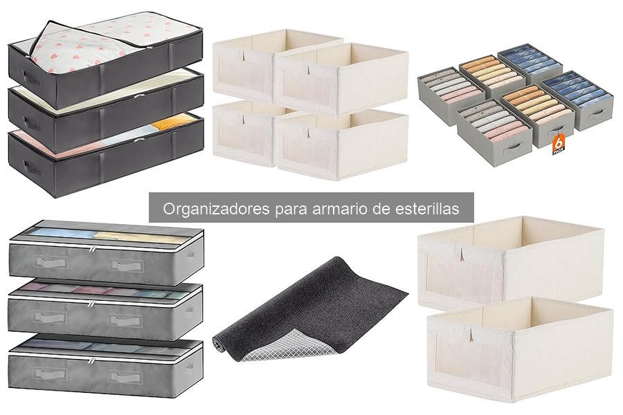 Guía para elegir el mejor organizador de esterillas para armarios