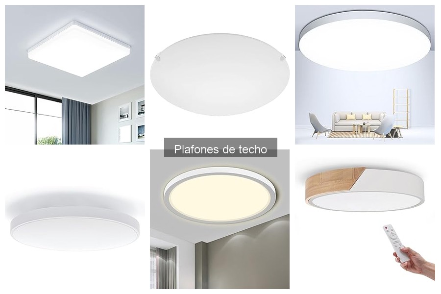 Guía para elegir el plafón de techo ideal para tu hogar