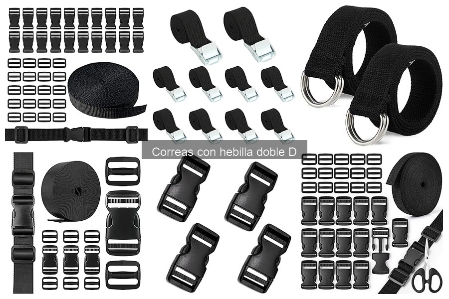 Guía para Instalar Correas con Hebilla Doble D de Forma Correcta