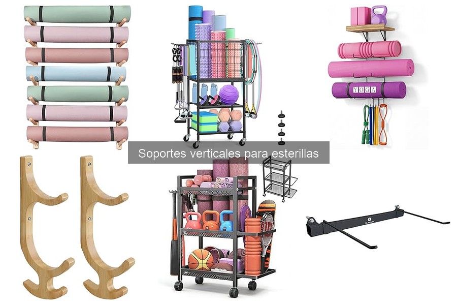 Guía para instalar un soporte vertical para esterillas