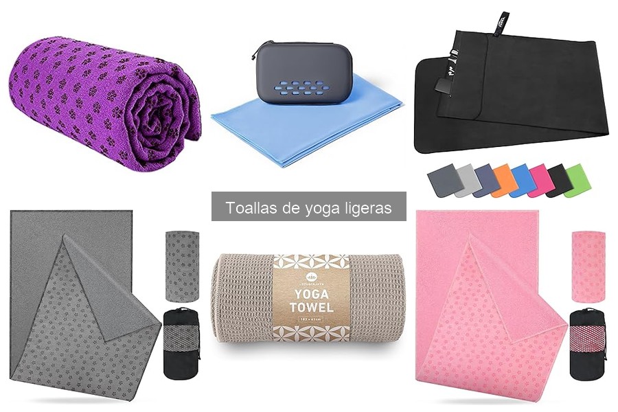 Interacciones de Toallas de Yoga Ligeras en Diferentes Superficies