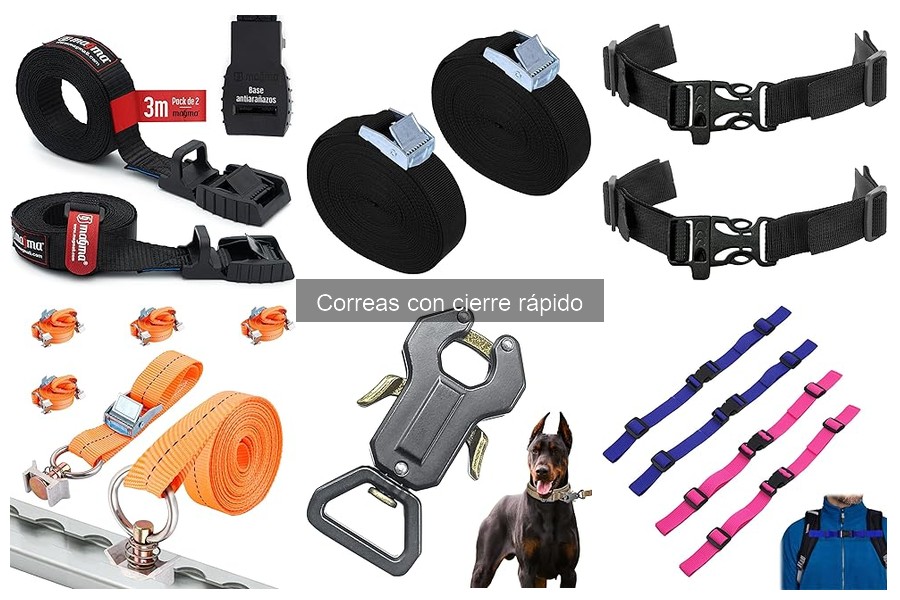 Mantenimiento de correas con cierre rápido: consejos y cuidados
