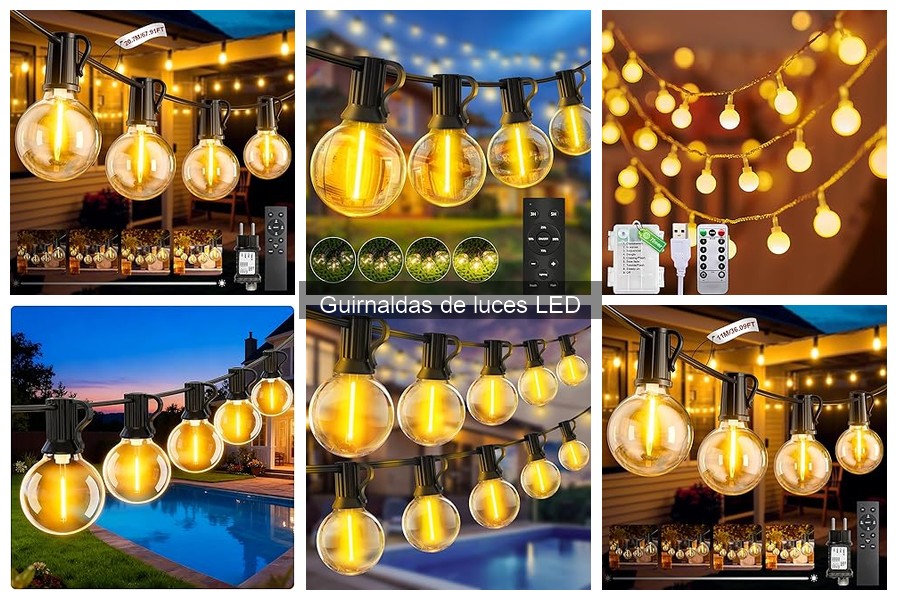 Mantenimiento de guirnaldas de luces LED: consejos prácticos