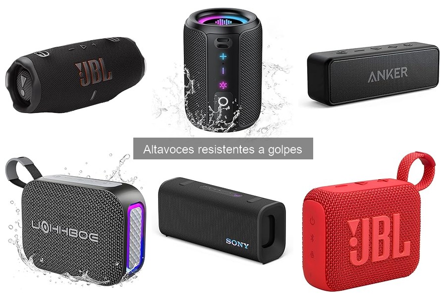 Mejores accesorios para altavoces resistentes a golpes