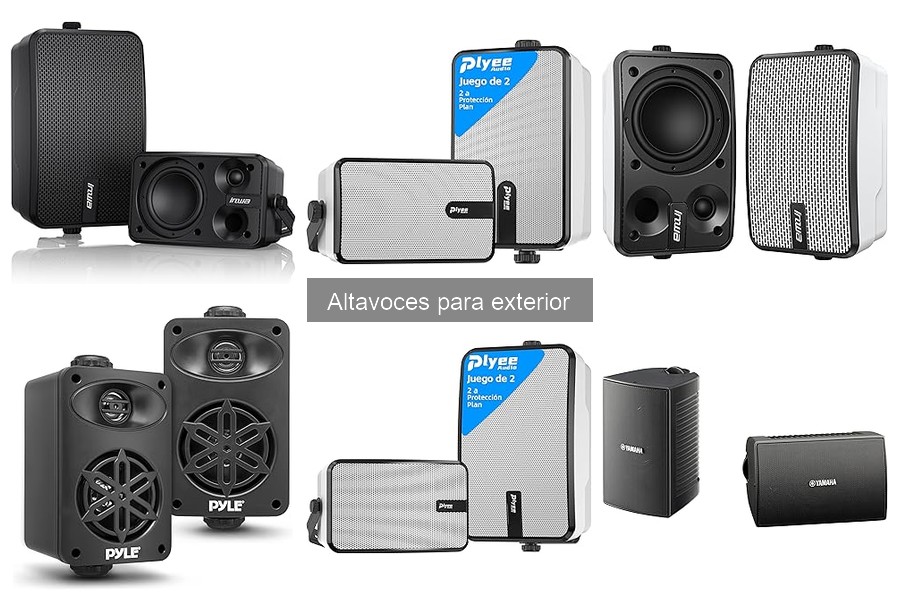 Mejores altavoces para exteriores ideales para fiestas