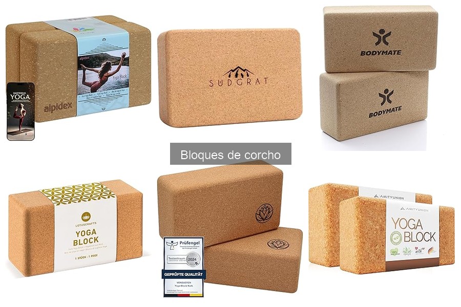 Mejores bloques de corcho para principiantes en yoga